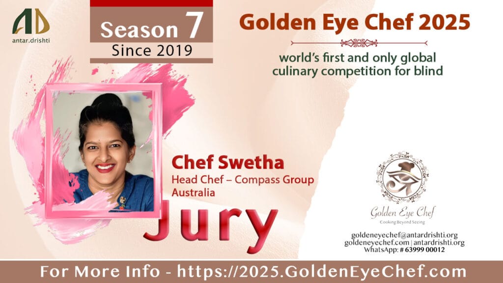 Chef Swetha / Jury | Golden Eye Chef 2025 - Phase 1