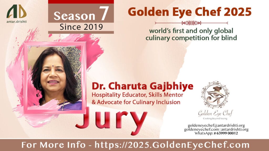 Dr. Charuta Gajbhiye / Jury | Golden Eye Chef 2025 - Phase 1